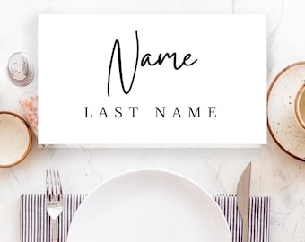 Editable Place Card, Thanksgiving, dinner party, thanksgiving celebration, friendsiving