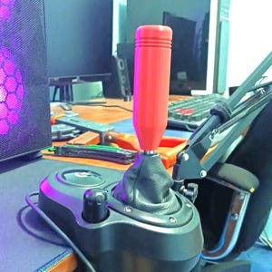 Logitech G29/920 shift knob  Gear Knob STL File Sport Shifter Upgrade Driving Sim Accessory | Racing Cockpit Mod | Commercial License