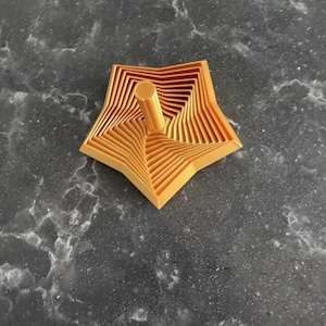 Star STL | Handheld Stress Relief Toy | Sensory Desk Fidget | Pocket Fidget | 3D Print File | Commercial License