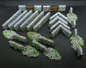 Rural Stone Wall STL File | 28mm Tabletop Terrain Scenery | Scalable Miniature Diorama 3D Print Download