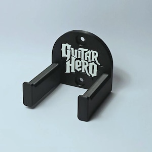 Guitar Hero用壁掛けマウントSTLファイルと3MFファイル｜コントローラー用壁掛けホルダー｜ゲームディスプレイハンガー｜マルチカラー｜商用ライセンス