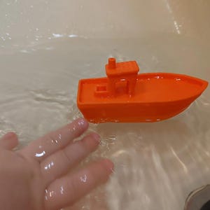 Floating Benchy Badespielzeug STL-Datei | Unsinkbares Spielzeug | 3D druckbare Badewanne Boot | Kommerzielle Lizenz