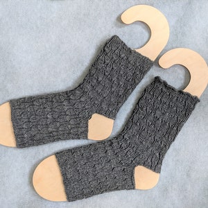 Yoga Socks, PDF PATTERN ONLY, toeless socks, dance socks image 1