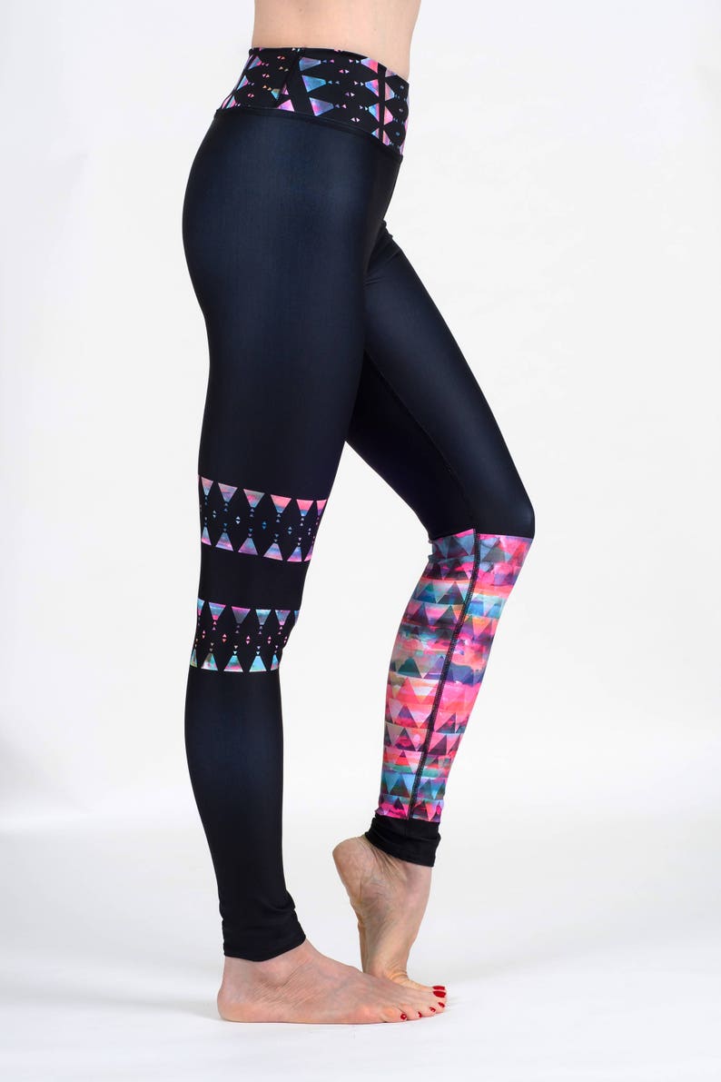 Kiana Triangle Wide band legging YOGA SUP surf Etsy