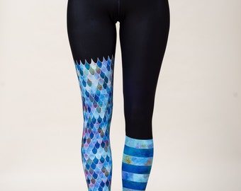 Mermaid Legging for Surf/Yoga by Nalu Tribe