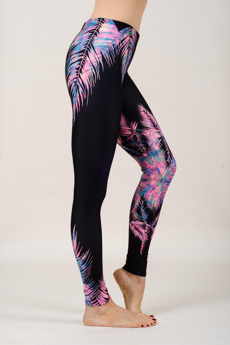 Maui Palm Legging for Surf/Yoga by Nalu Tribe image 2