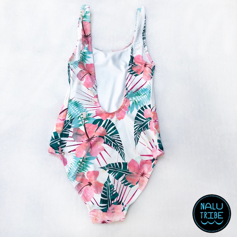 LaniKai White one piece Swimsuit | Etsy