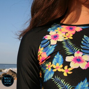 Rash Guard 'LIVE ALOHA Style - Etsy