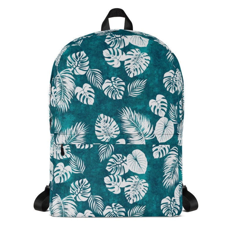 teal bookbag