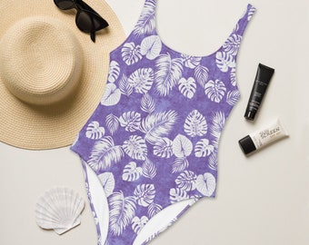Maui Luau Purple One-Piece Swimsuit