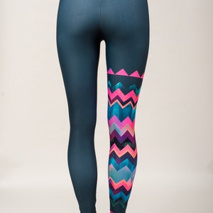 Lido West Chevron Legging for Surf/Yoga by Nalu Tribe image 3