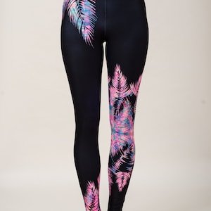 Maui Palm Legging for Surf/Yoga by Nalu Tribe image 1