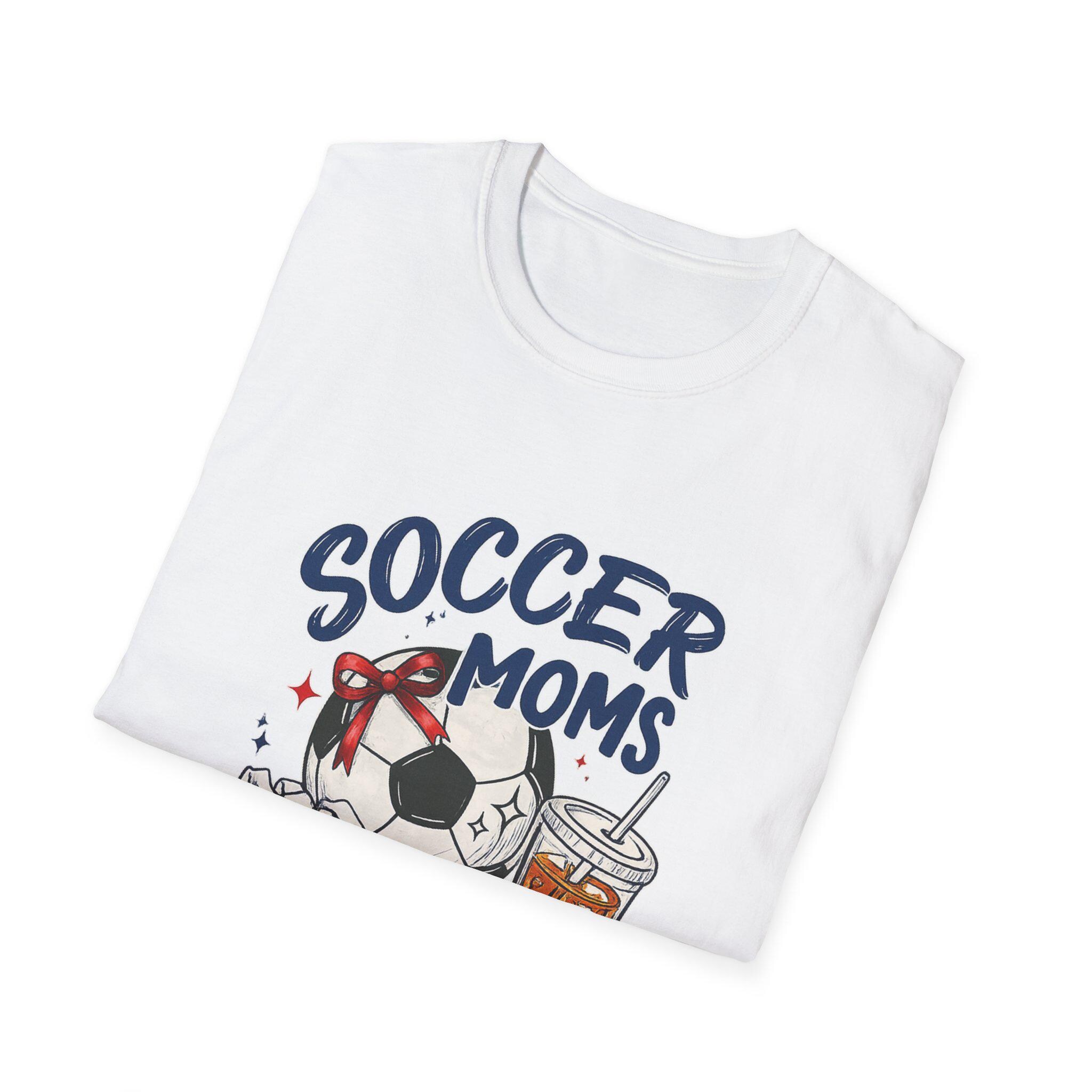 Soccer Moms Club TShirt Comfort Soccer Moms Club Shirt Gameday Doodle Soccer Tee Trendy Women's Soccer T-shirt Sports Mom Shirt Game Day Tee