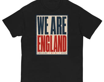 We Are England — England Soccer Tee | New York / New Jersey 2026