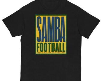 Samba Football — Brazil Soccer Tee | New York / New Jersey 2026