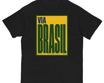 Vai Brasil — Brazil Soccer Tee | Philadelphia 2026