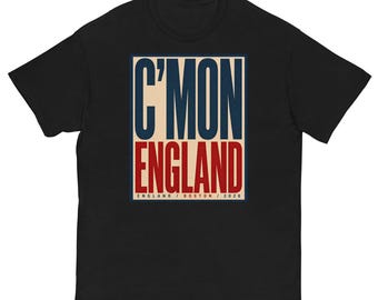 C'mon England — England Soccer Tee | Boston 2026