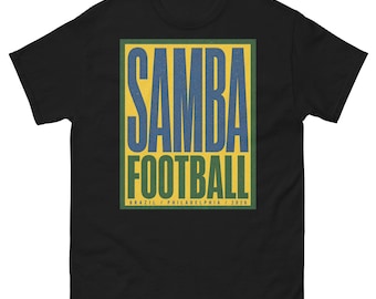 Samba Football — Brazil Soccer Tee | Philadelphia 2026