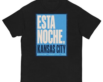 Esta Noche, Kansas City — Argentina Soccer Tee | 2026