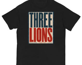Three Lions — England Soccer Tee | Boston 2026