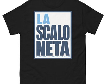 La Scaloneta — Argentina Soccer Tee | Kansas City 2026