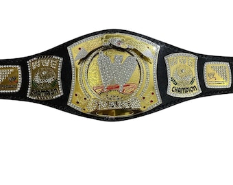 WORLD heavyweight WRESTLING SPINNER Championship Belt Replica Adult Size 2MM brass