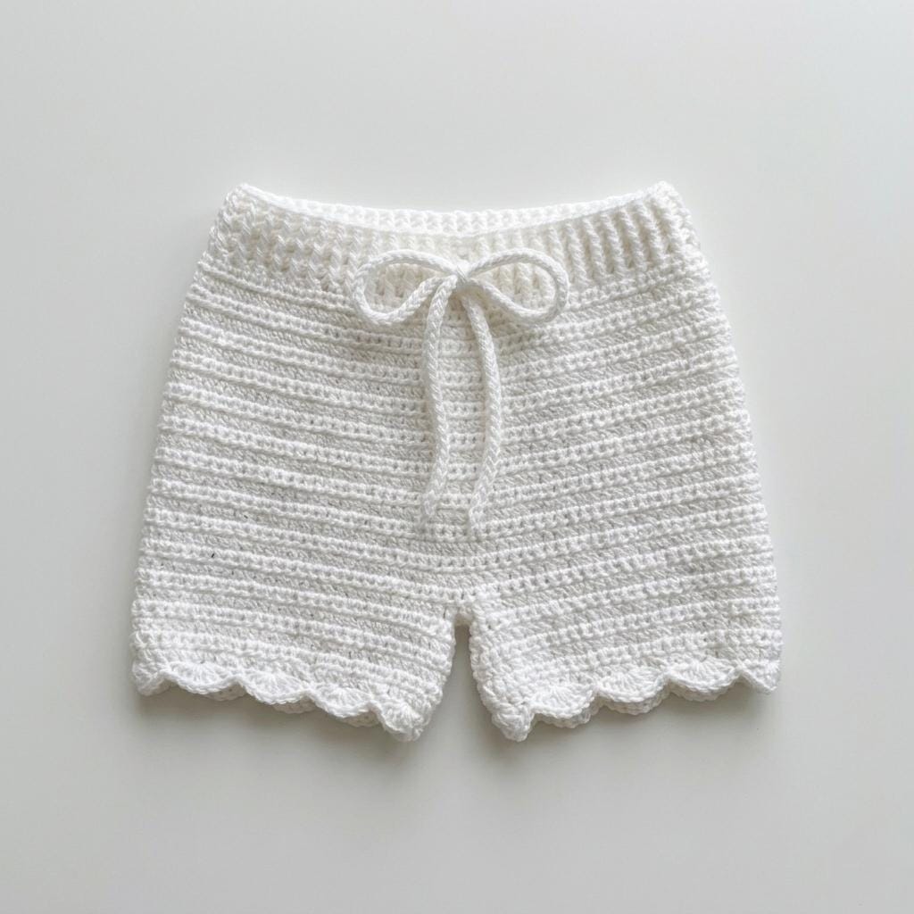 38 Women’s Crochet Shorts Patterns To Make Before Summer Hits 33 Beginner Crochet Shorts Easy High Waist Summer Shorts