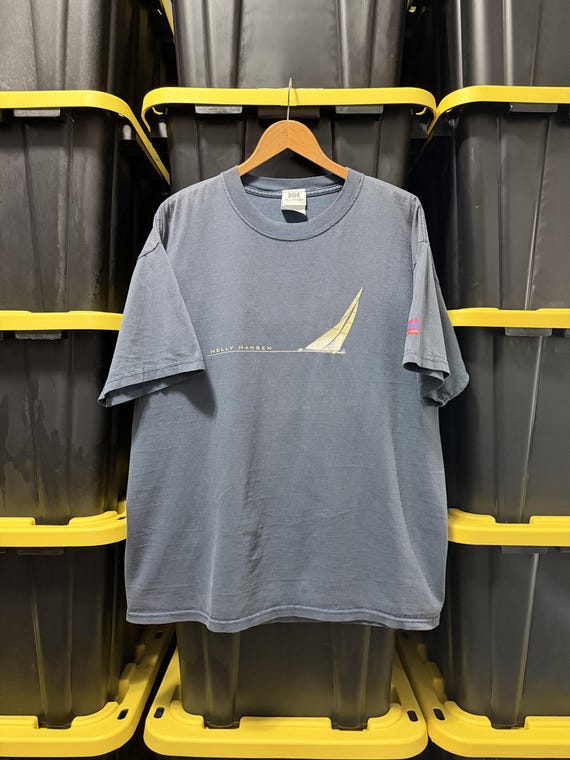 Helly Hansen, Vintage / Helly Hansen / Sailing / Ocean / Graphic / Logo / Streetwear / T-Shirt (XL)