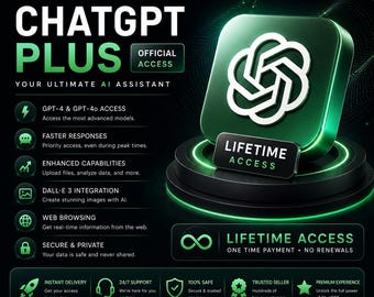 ChatGPT Plus Premium-toegang | AI-productiviteitstool