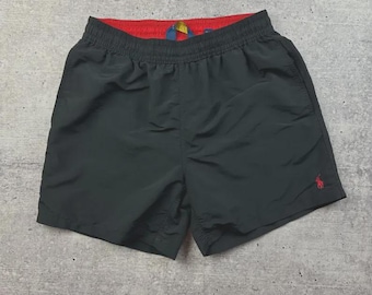 vintage polo ralph lauren nylon shorts for men