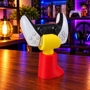 Klocki do kontrolera, podstawka pod kontroler do gier, wyświetlacz dla graczy z klocków, akcesoria do PS5, PS4, Xbox Switch, prezent dla gracza