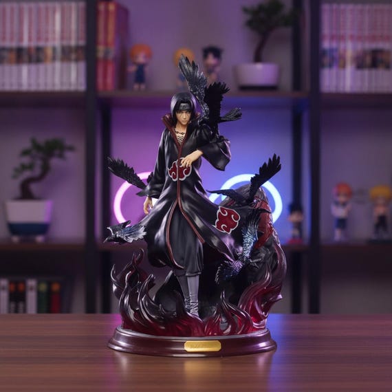 Itachi Uchiha Figure 28cm, Naruto Figure, Anime Collectible Statue, PVC Model, Manga Decor, Anime Gift for Fans