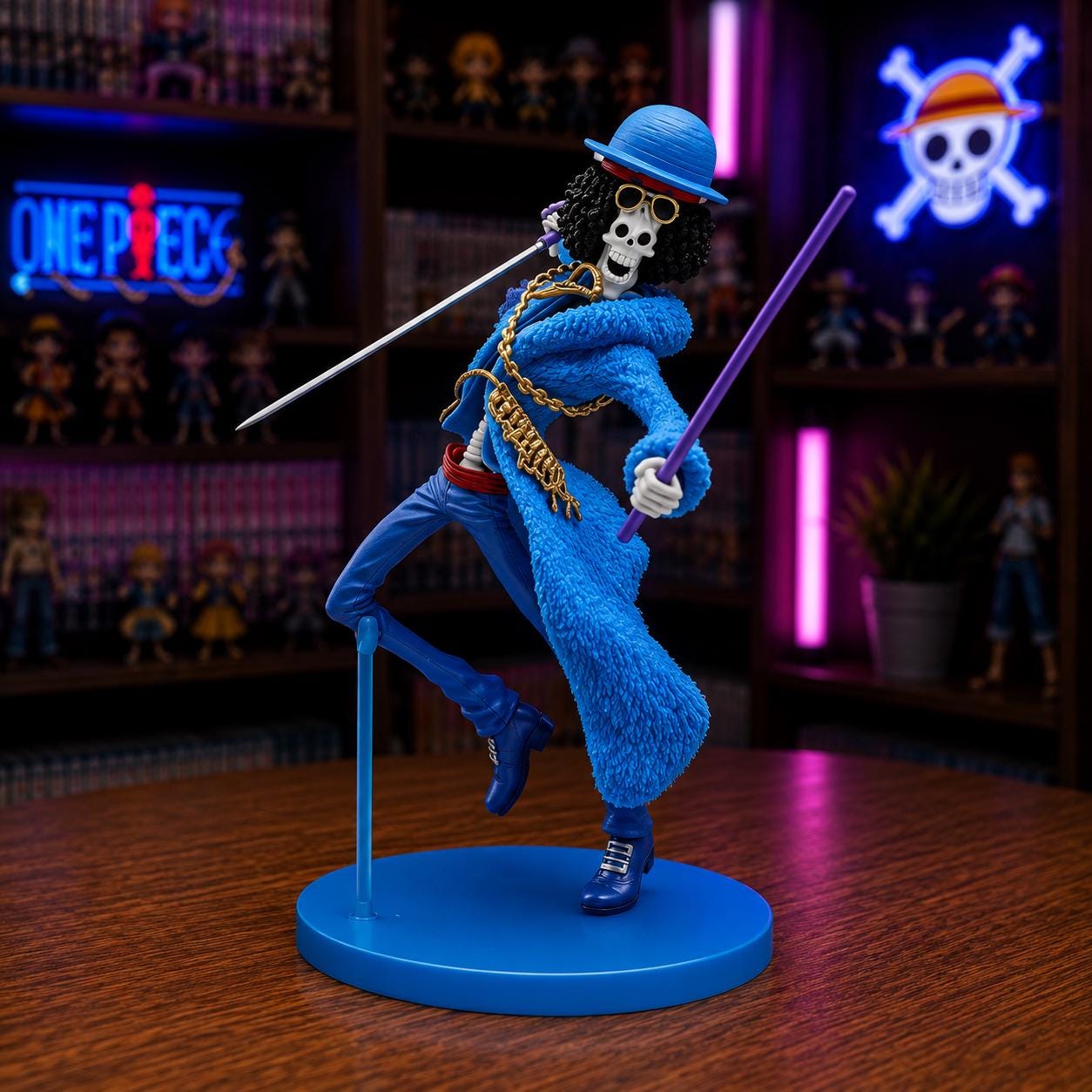 One Piece Figure Brook - Etsy