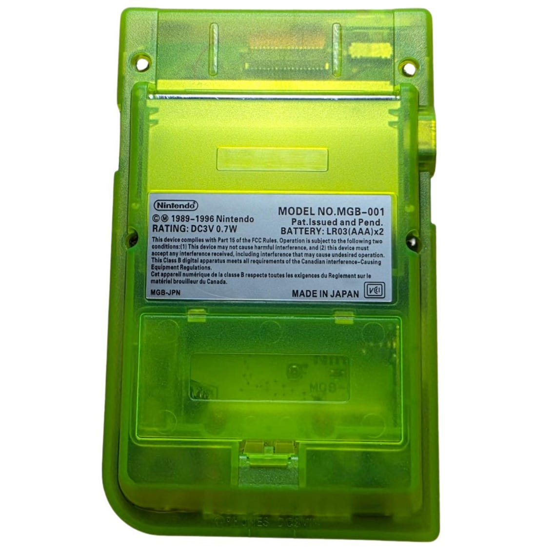 Gameboy Pocket – Nintendo Gameboy Pocket Konsole | NEU | Yoshis Island | IPS Q5 Display | 22% größerer Display als das Original | OSD Menü, foto 3 di 5