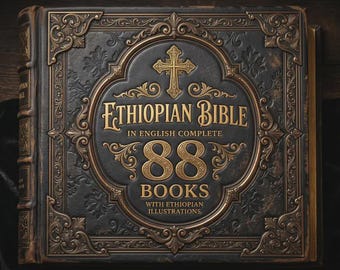 Vollständige äthiopische Bibel in Englisch: 88 Bücher Illustrierte Apocrypha Hardcover