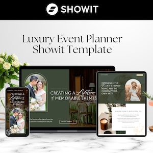 Kinsley Lane Events Showit Website Template: Wedding & Event Planners