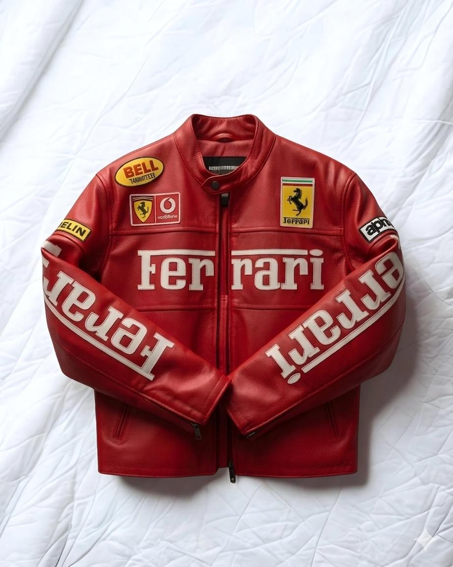Ferrari jacket leather - Etsy 日本