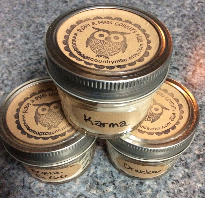 Organic Massage Oil Candle With Karma Scent RMCM201218 Etsy