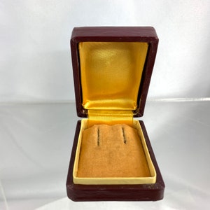 Vintage Shabby Chic Leatherette, Velvet and Satin Jewelry Box, Photo Prop