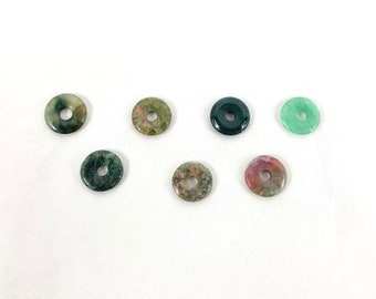15 mm Gemstone Donuts For Jewelry
