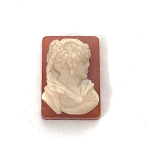 Elaborate Carved Hardstone Sardonyx Cameo Early Victorian