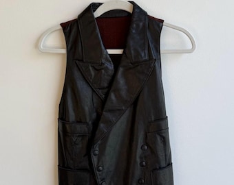 Jean Paul Gaultier Classique Lederweste