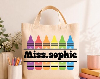 Personalized Teacher Name Crayon PNG | Custom Teacher Name Design | Teacher Appreciation Gift | Teacher Day Digital Download