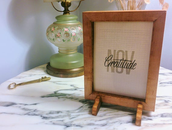 Simple Wooden Double Sided Picture Frame Display Etsy
