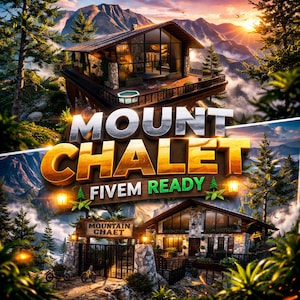 Fivem MLO Mount Chalet | MLO | W pełni zoptymalizowany | Wysoka jakość
