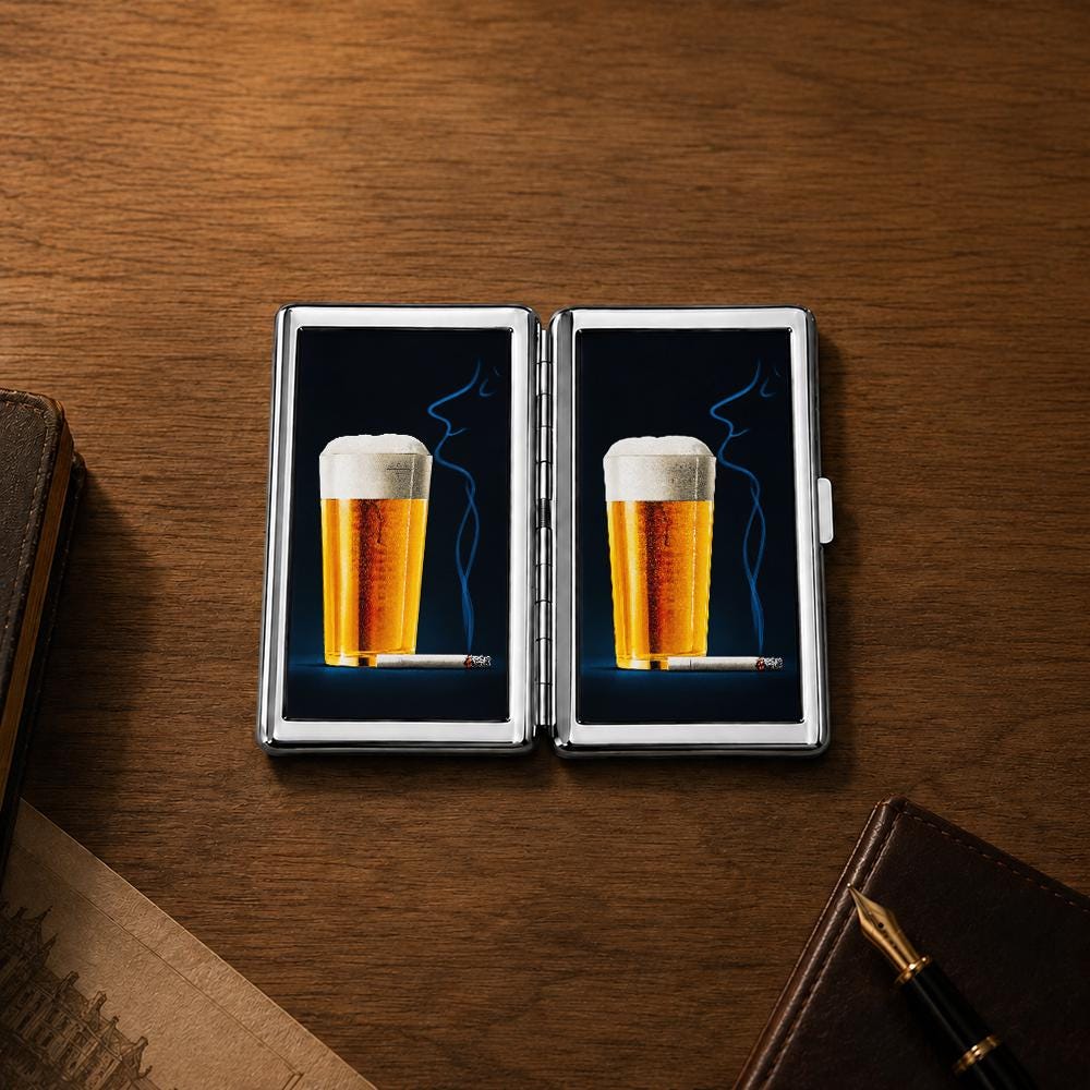 Beer Cigarette Case