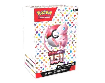 Pokemon Scarlet & Violet 151 Booster Bundle 6 English Packs New And Factory Sealed Box US/UK/AUS Seller