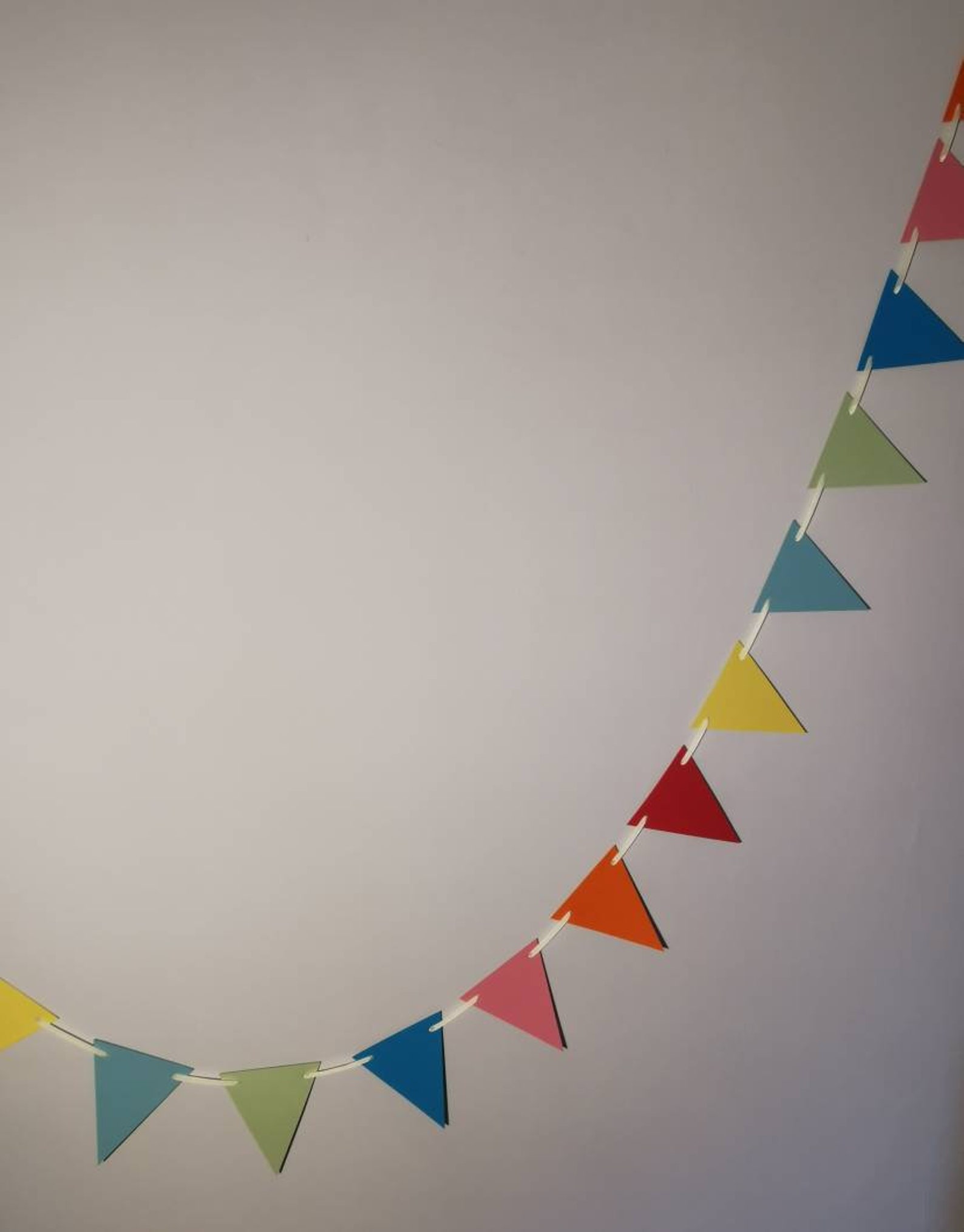 Flag Garland bunting party decoration home decor Etsy