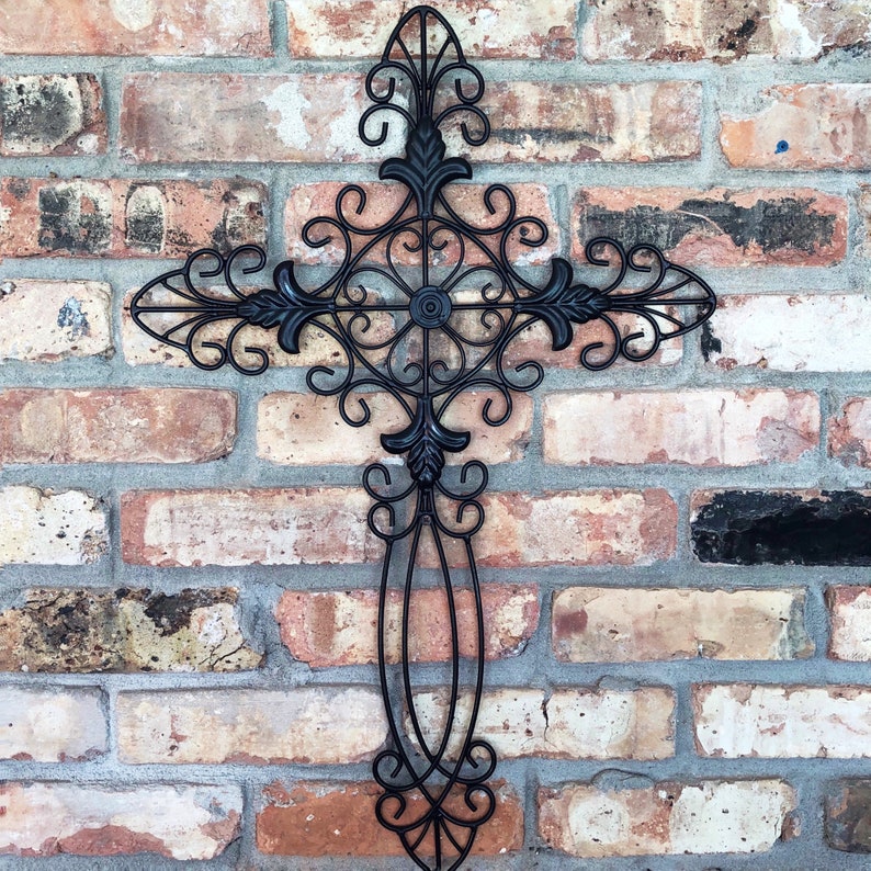 Cross Wall Decor Cross Wall Hanging Religious Wall Decor Etsy