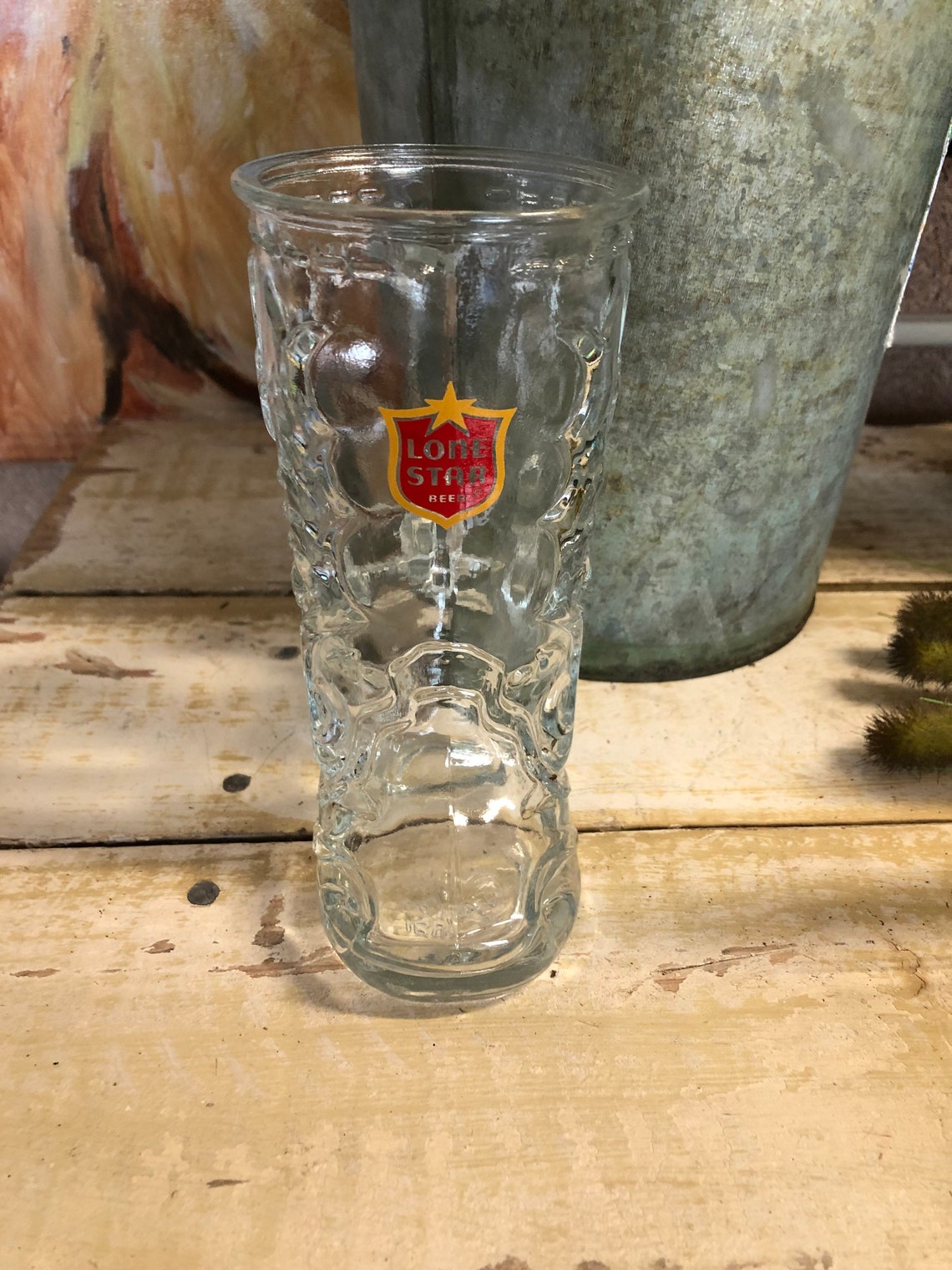 lone star beer glass